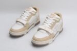 Louis Vuitton Trainer Beige White - Image 4