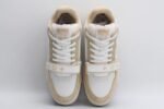 Louis Vuitton Trainer Beige White - Image 7