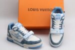 Louis Vuitton Trainer Monogram Denim - Image 4