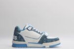 Louis Vuitton Trainer Monogram Denim - Image 10