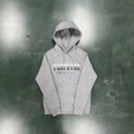 Set Trapstar Chenille Decoded 2.0 Hoodie Grey/Ice Blue - Image 2