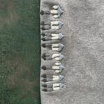 Set Trapstar Chenille Decoded 2.0 Hoodie Grey/Ice Blue - Image 8