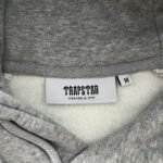 Set Trapstar Chenille Decoded 2.0 Hoodie Grey/Ice Blue - Image 10
