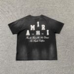 T-shirt Amiri Vintage Collegiate Black - Image 3
