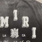 T-shirt Amiri Vintage Collegiate Black - Image 7