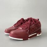 Louis Vuitton LV Skate Sneaker Bordeaux Red - Image 4