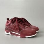 Louis Vuitton LV Skate Sneaker Bordeaux Red - Image 5