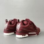 Louis Vuitton LV Skate Sneaker Bordeaux Red - Image 6