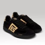 Balmain Calfskin Swan Trainer BM028 1:1 quality - Image 2