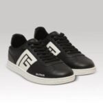 Balmain Calfskin Swan Trainer BM026 1:1 quality - Image 5