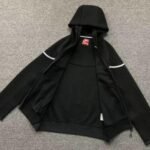 Jacket Nike Tech Fleece Black - Image 2