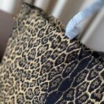 Celine Gusset Leopard Tote Bag - Image 5