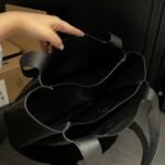 Prada Flou Leather Tote Bag - Image 5