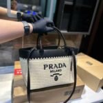 Prada Crochet Tote Bag - Image 8