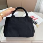 Prada Canapa Logo Tote Bag - Image 2
