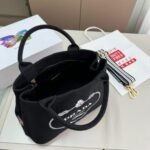 Prada Canapa Logo Tote Bag - Image 4