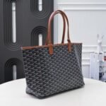 Goyard Saint Louis GM Bag Black/Brown - Image 2