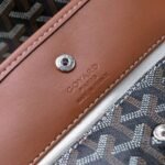 Goyard Saint Louis GM Bag Black/Brown - Image 4