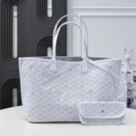 Goyard Saint Louis GM Bag White