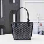 Goyard Anjou Mini Bag Black - Image 6