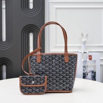 Goyard Anjou Mini Bag Black/Brown