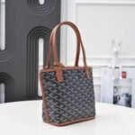 Goyard Anjou Mini Bag Black/Brown - Image 2
