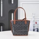 Goyard Anjou Mini Bag Black/Brown - Image 3