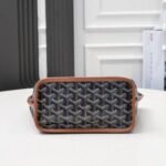 Goyard Anjou Mini Bag Black/Brown - Image 5