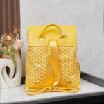 Goyard Alpin MM Backpack Yellow Bag - Image 2