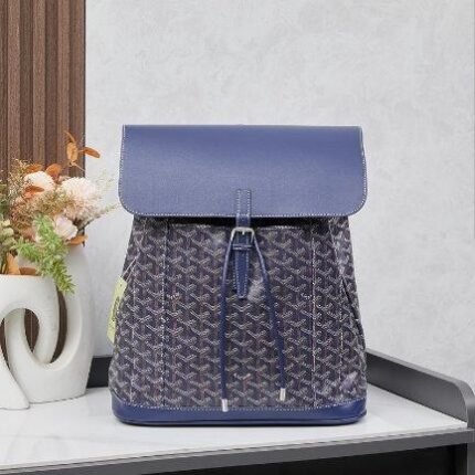 Goyard Alpin MM Backpack Blue Bag