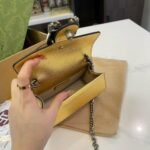 Gucci Tote Dionysus Gold Metallic Bag - Image 4