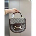 Gucci Horsebit 1955 Mini Shoulder Bag Beige - Image 6