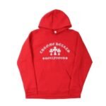 Hoodie Chrome Hearts 3 Cross Red