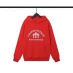 Hoodie Chrome Hearts 3 Cross Red - Image 3