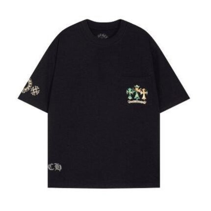 T-Shirt Chrome Hearts Cemetery Cross Logo