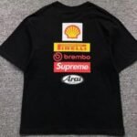 T-shirt Ducati Supreme Ducati Logo Black - Image 3