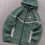 Jacket Nike Tech Fleece Green - Image 3