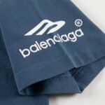 T-shirt Balenciaga Blue - Image 5