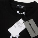 T-shirt Balenciaga Black - Image 4