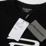 T-shirt Balenciaga Black - Image 4