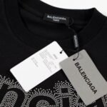 T-shirt Balenciaga Black - Image 4