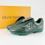 Louis Vuitton Footprint Soccer Shoes Green