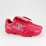 Louis Vuitton Footprint Soccer Shoes Red - Image 2
