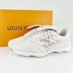 Louis Vuitton Footprint Soccer Shoes White
