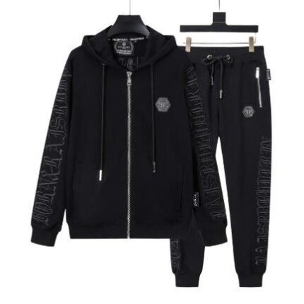 Set Tracksuit Philipp Plein Black