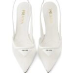 Prada High Heels 75mm White - Image 3