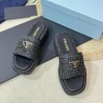Prada Sandals Flatform In Crochet - Image 4
