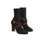 Louis Vuitton Silhouette Ankle Boots Heel And Strap - Image 3