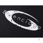 T-shirt Balenciaga Oversized Black For Men - Image 3