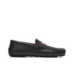 Bally Charm Web Stripe Moccasin - Image 3